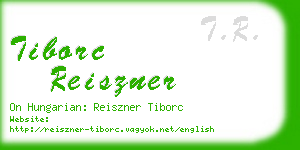 tiborc reiszner business card